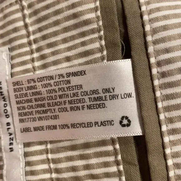 Goodfellow & Co Men's Striped Standard Fit Seersucker Kenwood Blazer - Picture 5 of 8